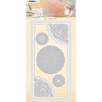 StudioLight Write Your Story Nr.200 Cutting Die - Doily Slimline Card